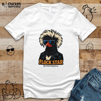 Flock Star 2 V-Neck Tee