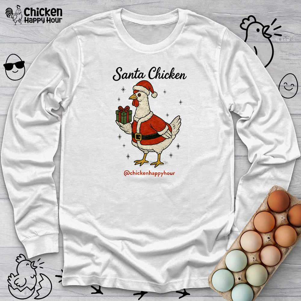 Santa Chicken Long Sleeve