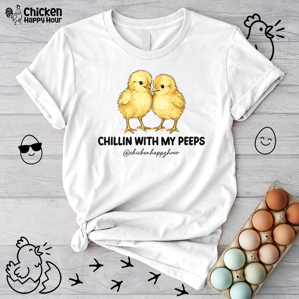 Chillin with my Peeps Unisex Tee