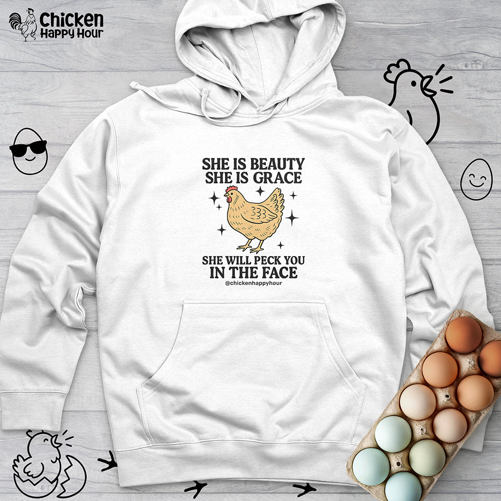 She is Beauty Hooded Sweatshirt
