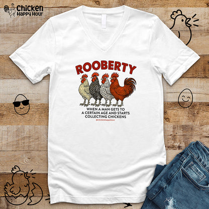Rooberty V-Neck Tee