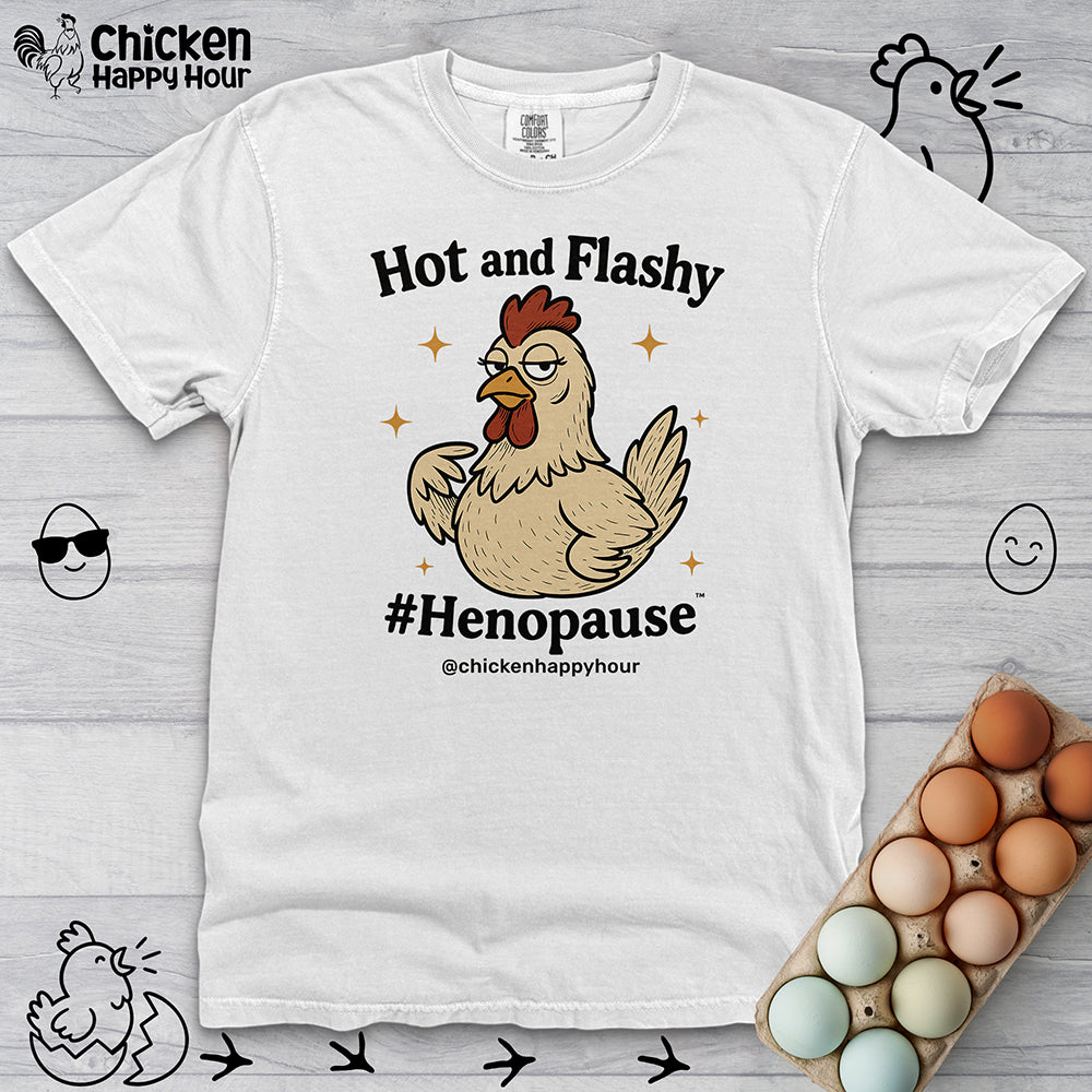 Hot and Flashy Unisex Comfort Colors Tee