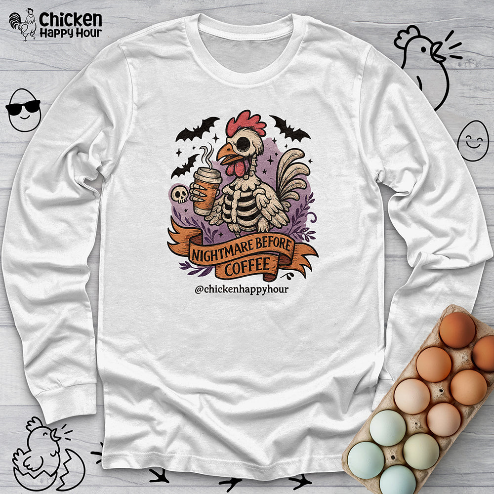 Nightmare Before Coffee Long Sleeve