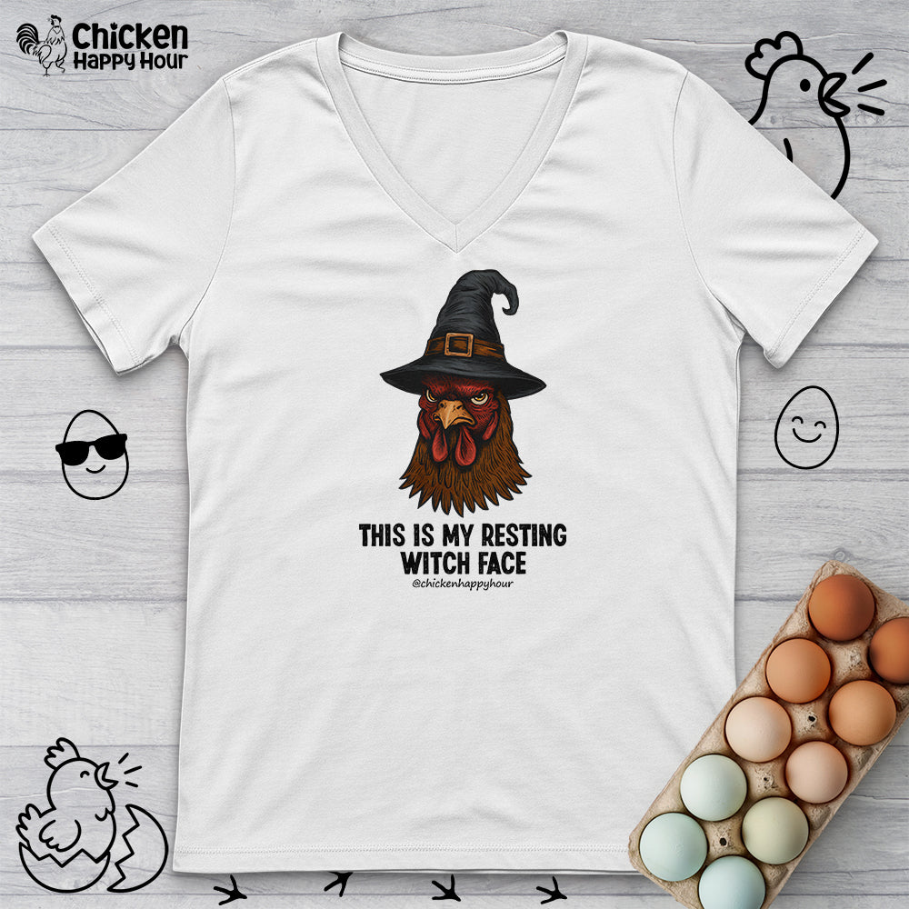 This Is My Resting Witch Face V-Neck Tee
