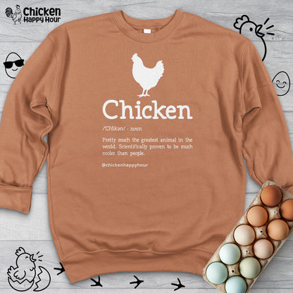 Chicken Definition Sweatshirt