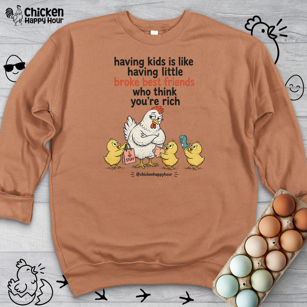 Having Kids Sweatshirt