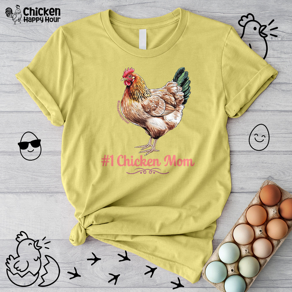 #1 Chicken Mom Unisex Tee