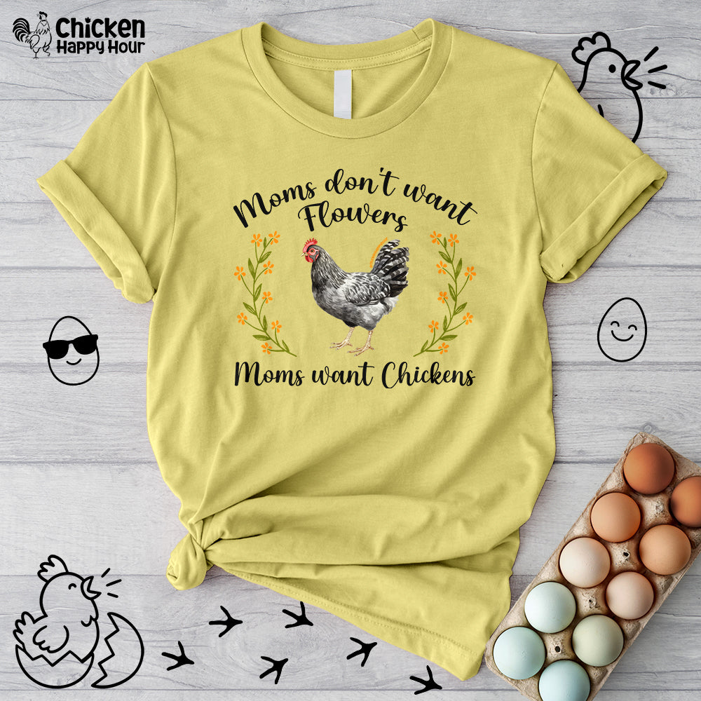 Moms Want Chickens Unisex Tee