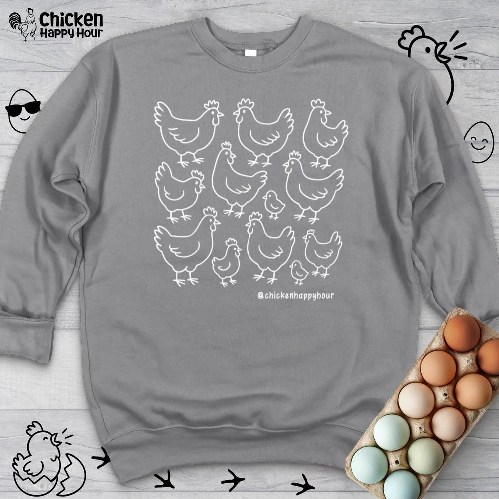 Chickens Sweatshirt
