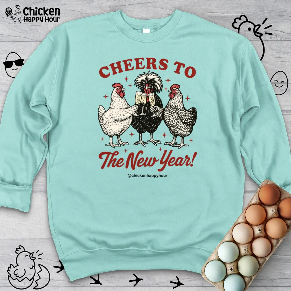 Cheers to The New Year Sweatshirt