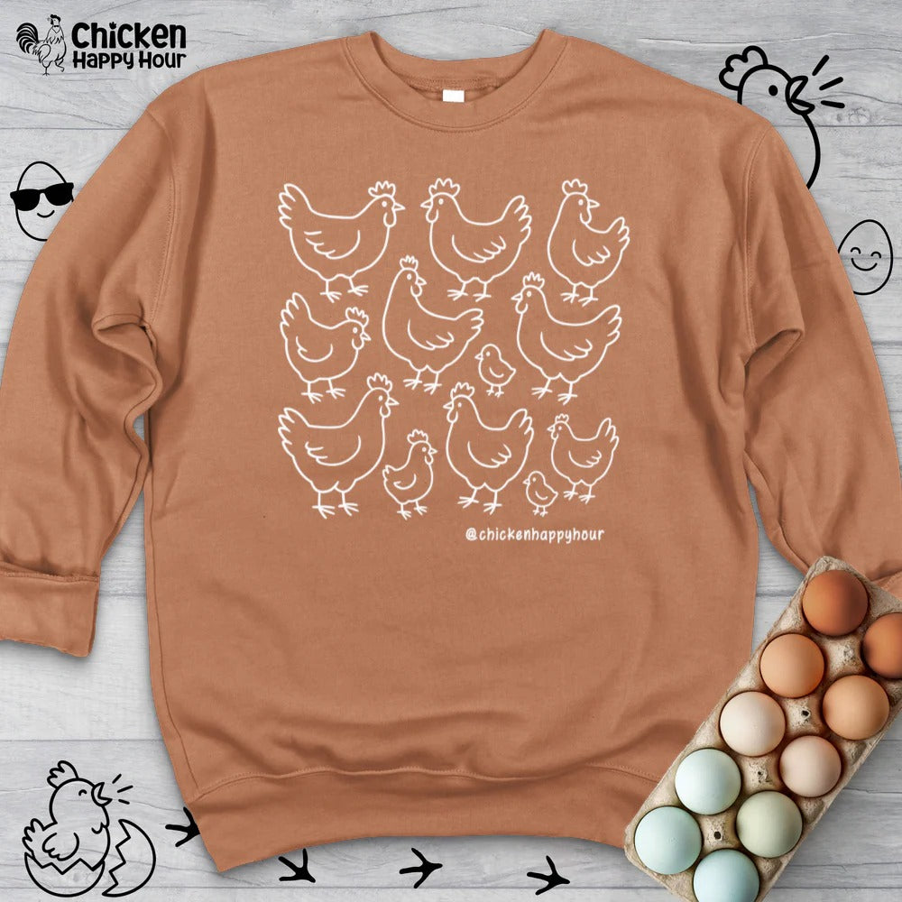 Chickens Sweatshirt
