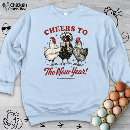 Cheers to The New Year Sweatshirt