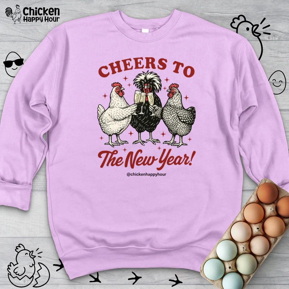 Cheers to The New Year Sweatshirt