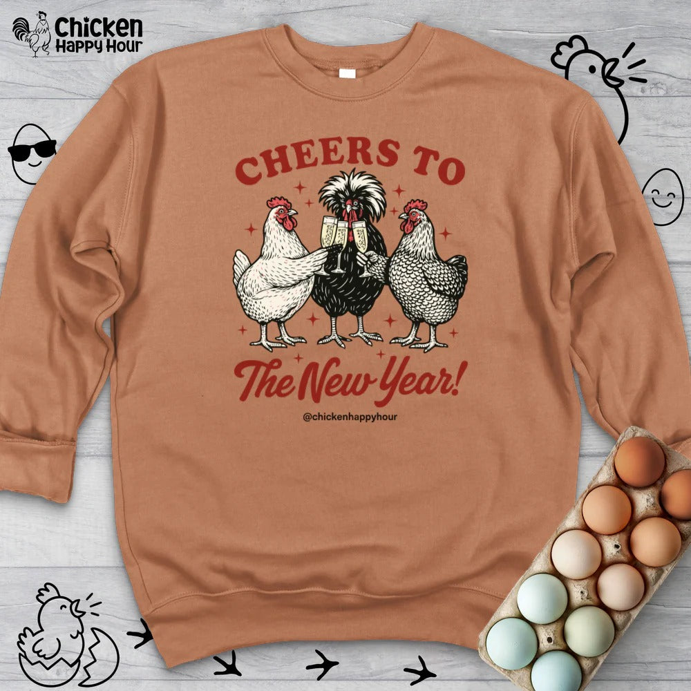Cheers to The New Year Sweatshirt